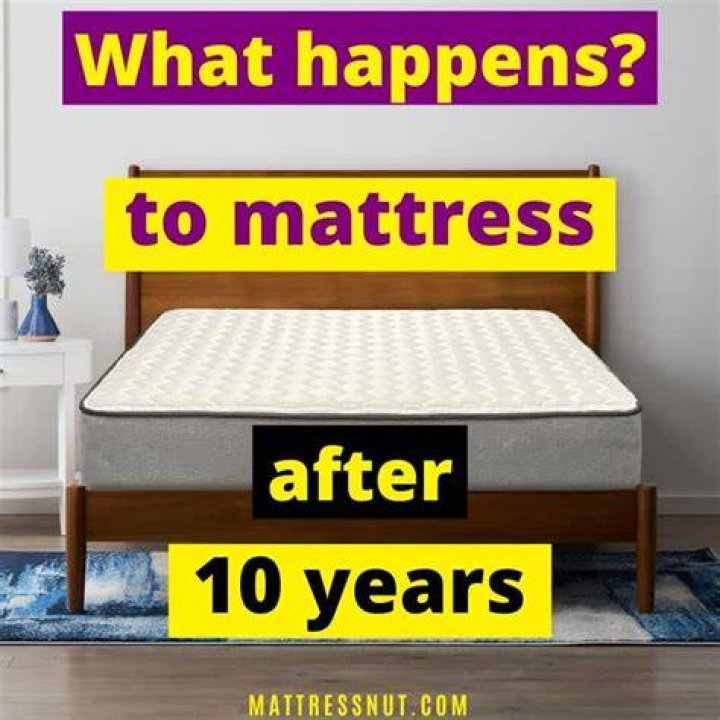What happens to a mattress after 10 years?