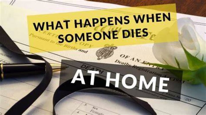 What happens with taxes when someone dies?