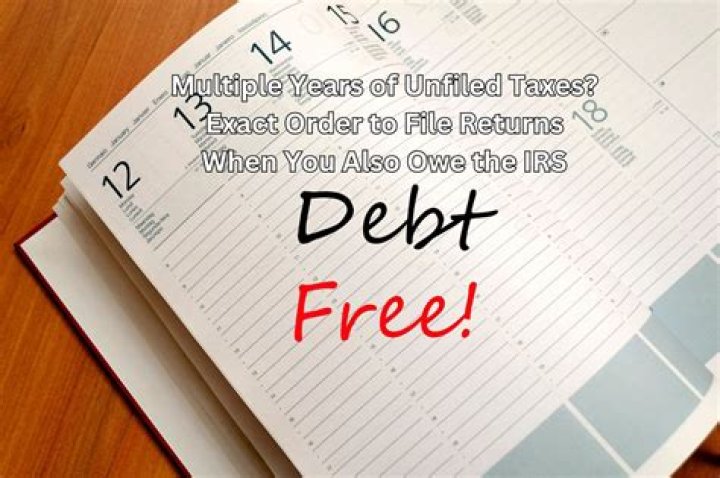 What if I owe taxes for multiple years?