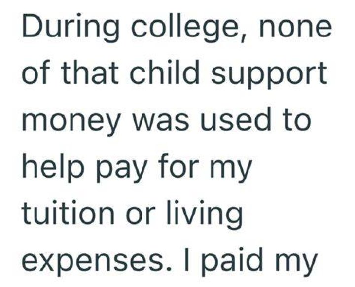 What if my parent paid my tuition expenses?
