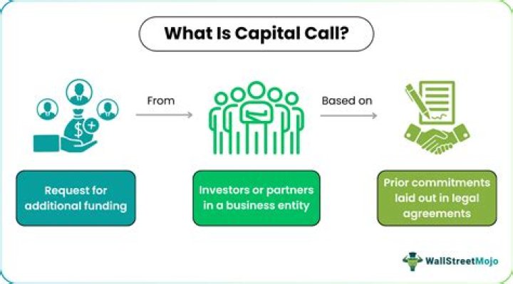 What is a capital call in an LLC?