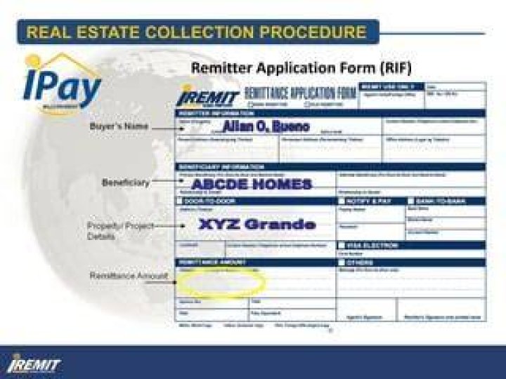What is a remitter in real estate?