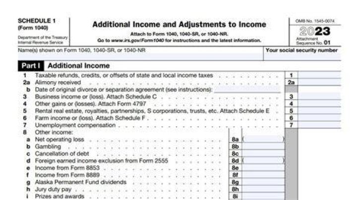 What is Form 1040 Schedule A used for?