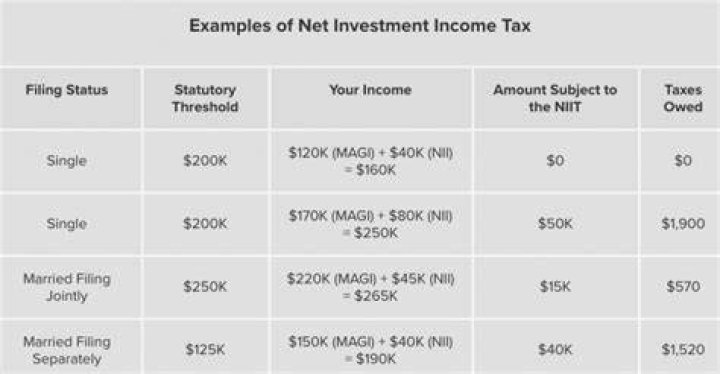 What is included in net investment income tax?