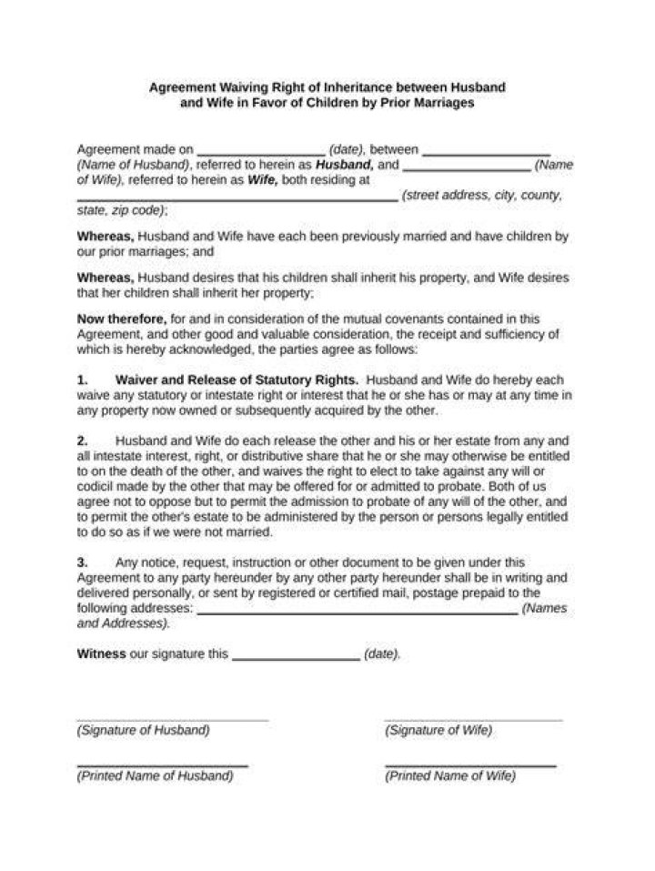 What is right to inheritance?