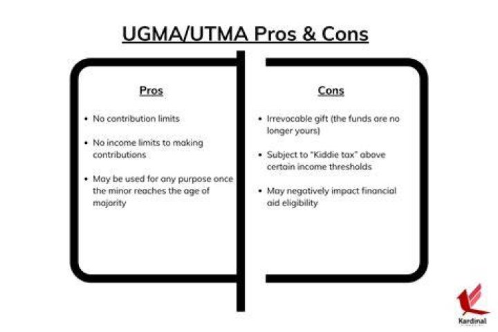 What is the difference between a UTMA and UGMA account?
