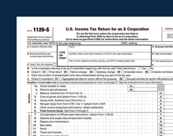 What is the filing deadline for Form 1120S?