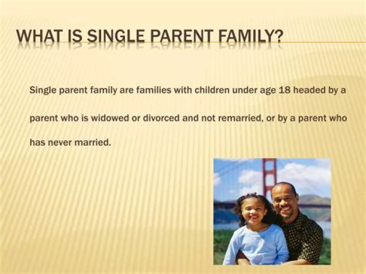 What is the legal definition of a single parent?