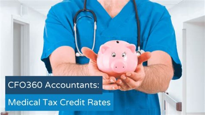 What is the medical tax credit for 2019?