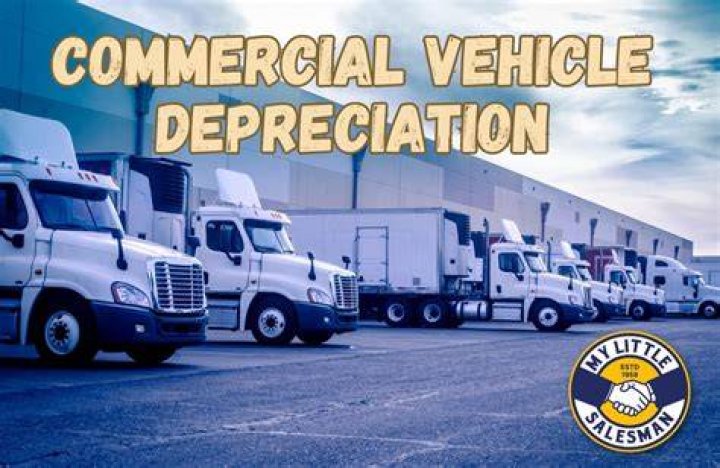 What is the rate of depreciation on commercial vehicle?