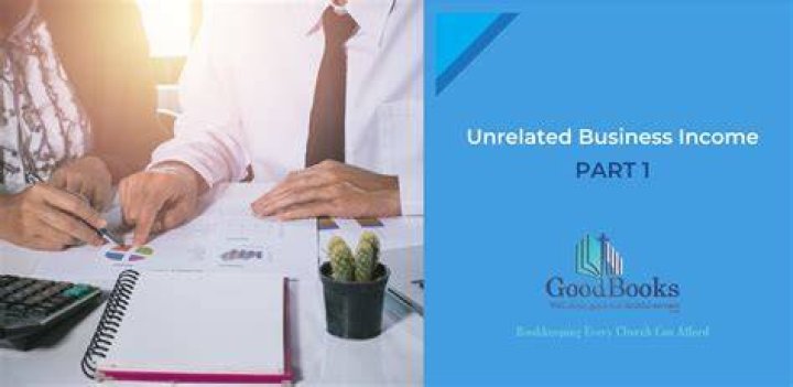 What is unrelated business income for a church?