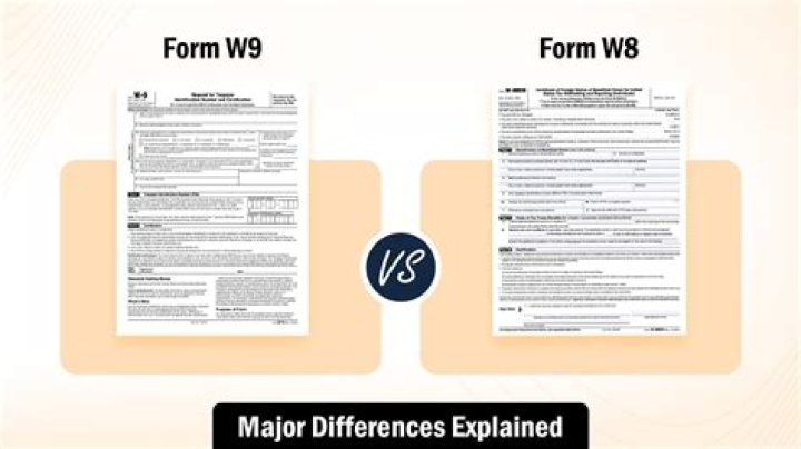 What is W8 and W9?