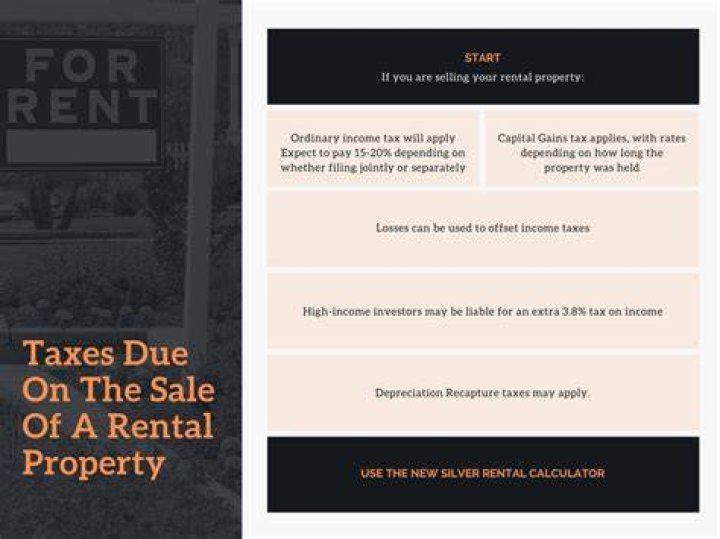 What kind of tax do you pay when you sell a rental property?