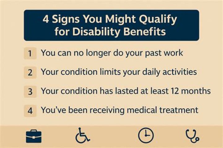What kind of things qualify you for disability?