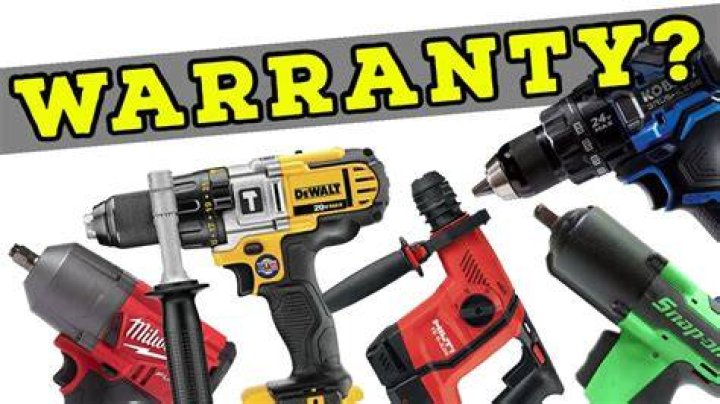 What power tool brands have lifetime warranty?
