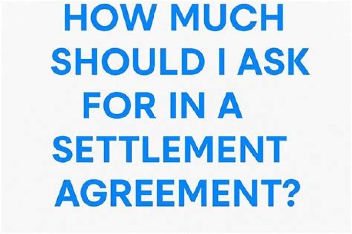 What should I ask in a settlement agreement?