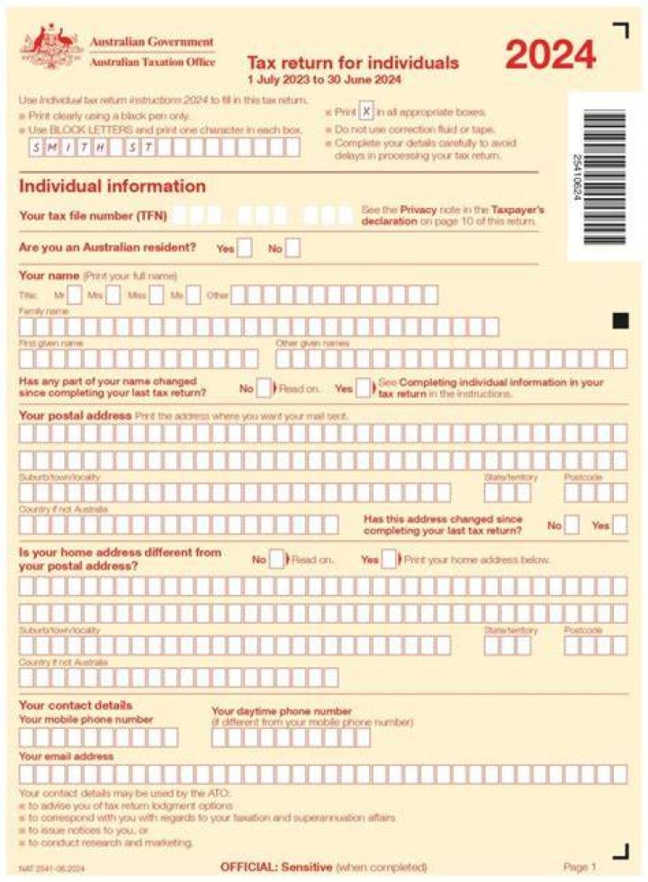 What tax form does an LTD file?