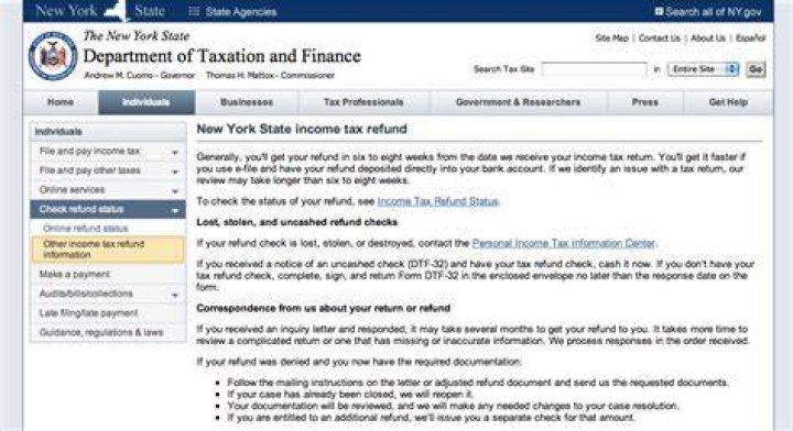 What to do if you receive a letter from the NYS Tax Department?
