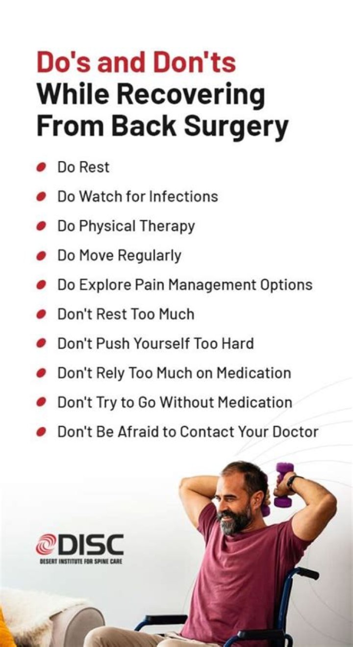 What to do when you are recovering from surgery?