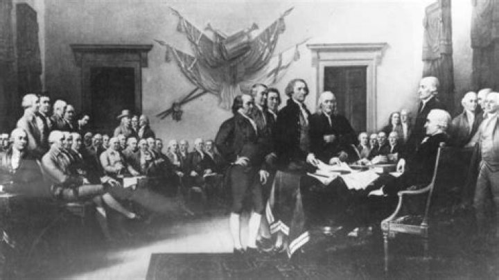 What two significant things were written in 1776?