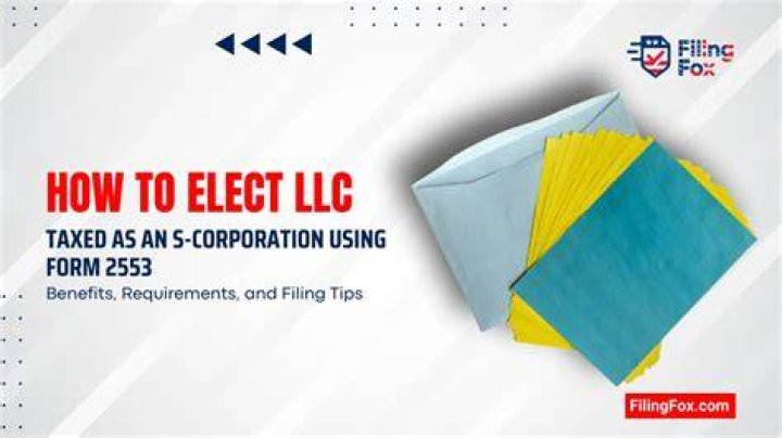 When does a LLC elect to be taxed as a corporation?