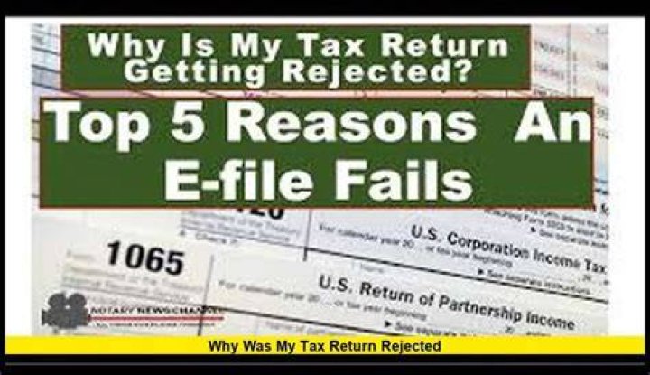 When to correct tax return that was rejected by IRS?