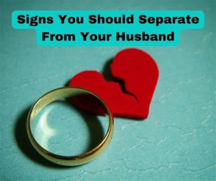 When to separate from your husband for divorce?