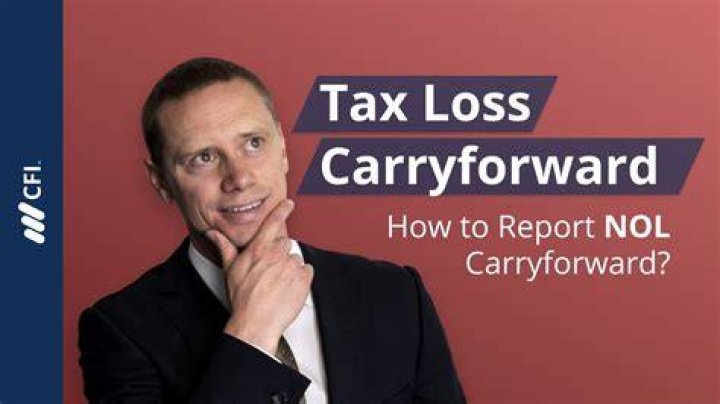 Where do I enter NOL carryforward?