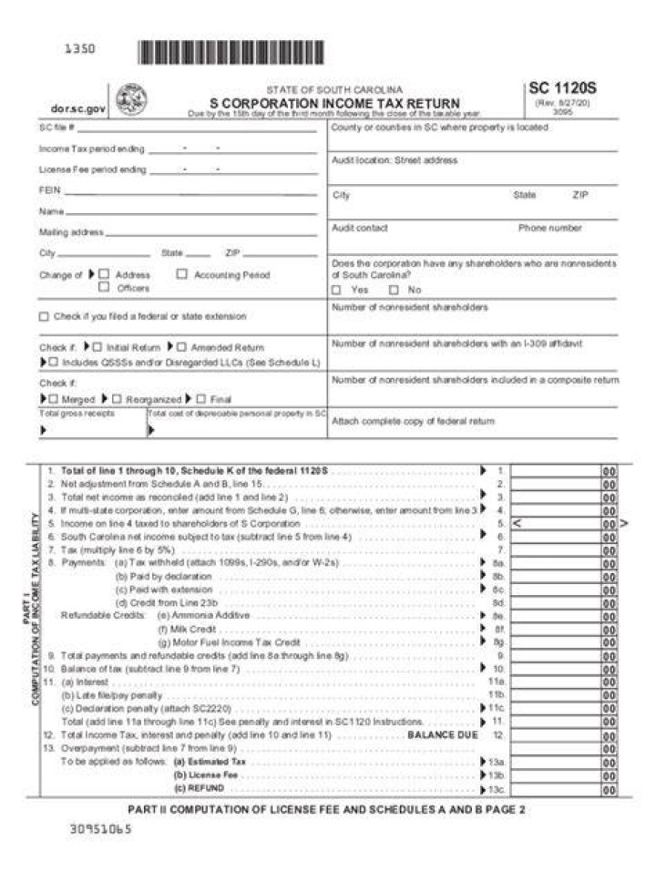 Where do I file SC1120S?