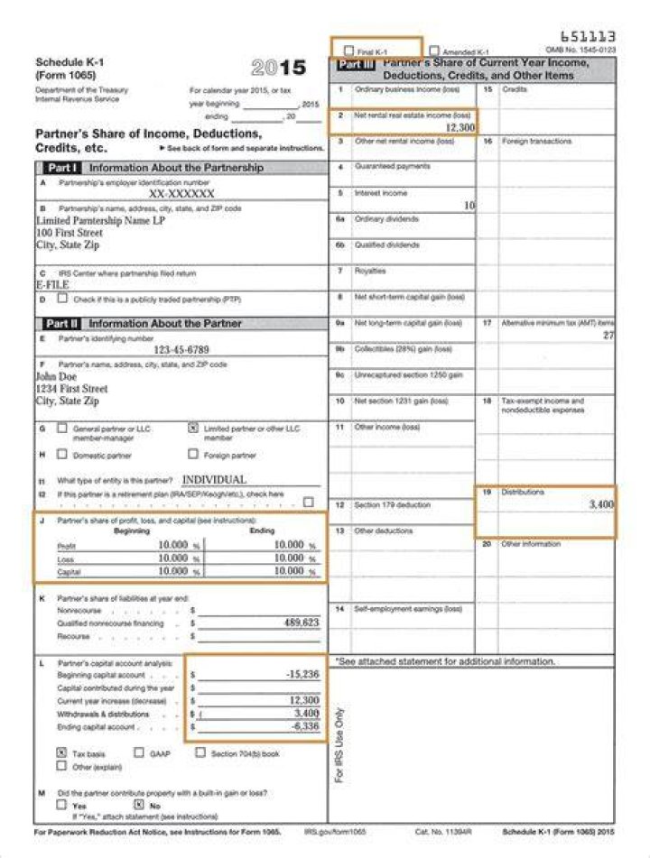 Where do I Find my Schedule K-1 tax form?