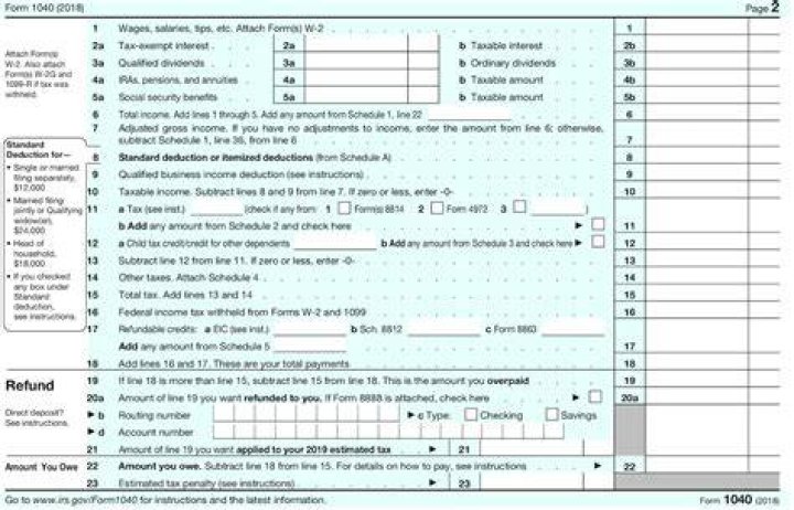 Where do I put my business income on my 1040?