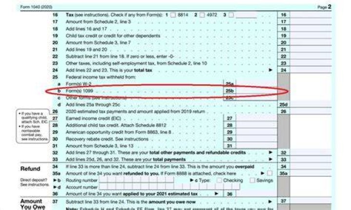Where do I report unemployment income on my 1040?