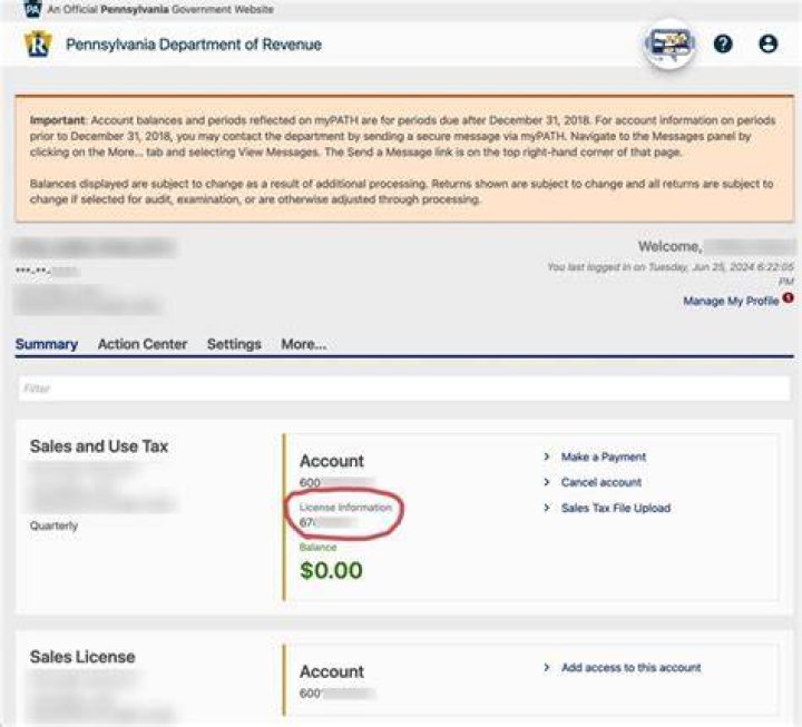 Where do I send my pa tax return?