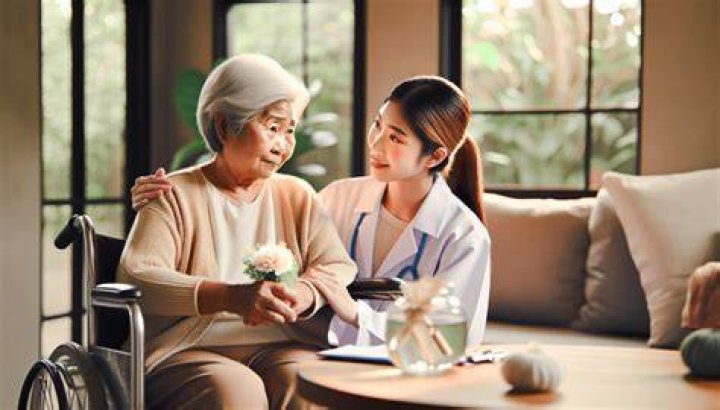 Which kind of service does block nursing offer to the elderly clients?