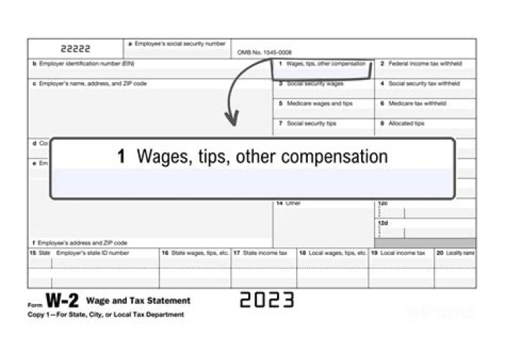 Which line on W-2 is salary?