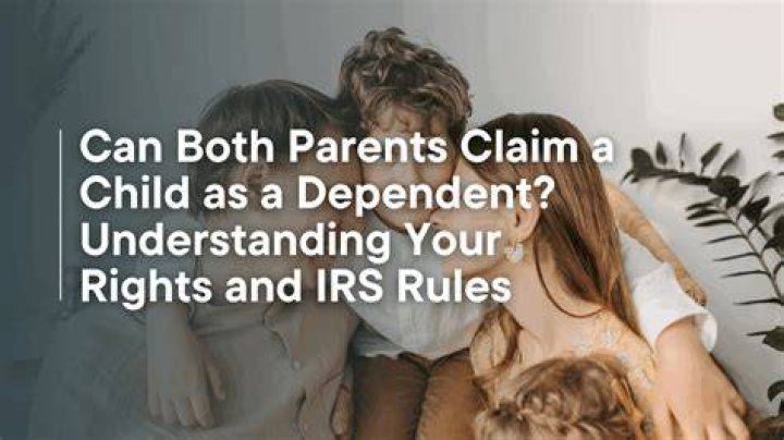 Who can claim child tax credit if divorced?