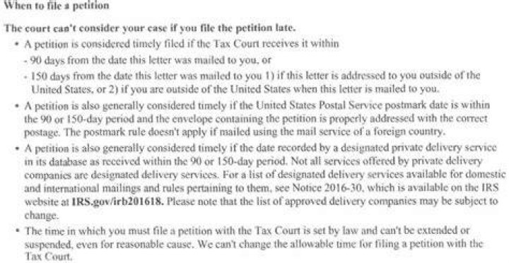 Who can file a petition with the Tax Court?