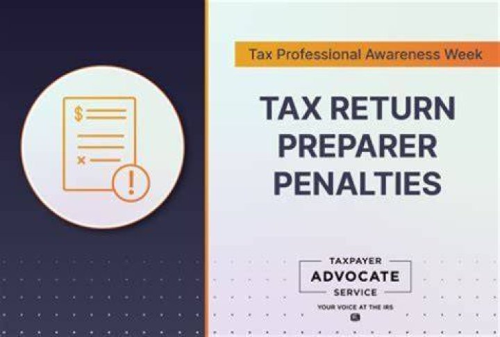 Who is considered to be a tax preparer?