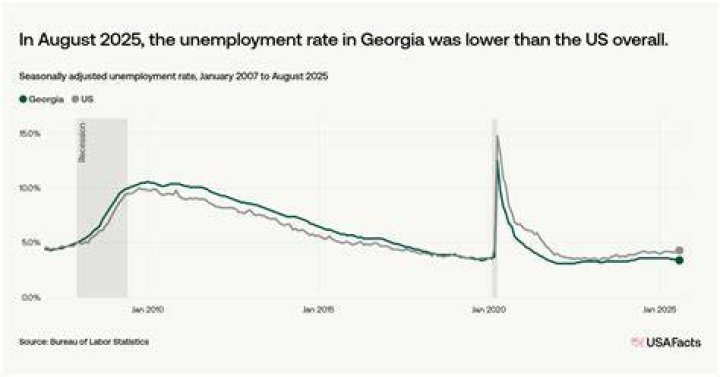 Who pays Ga unemployment?