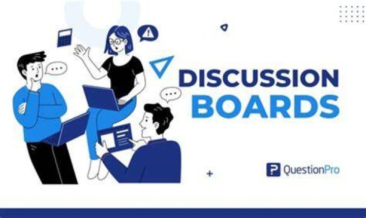 Why are discussion boards important for students?