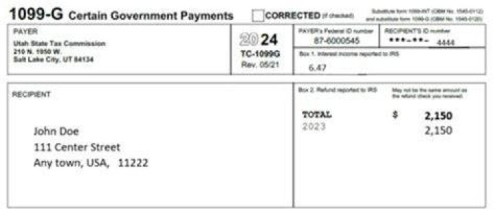 Why did California send me a 1099-G?