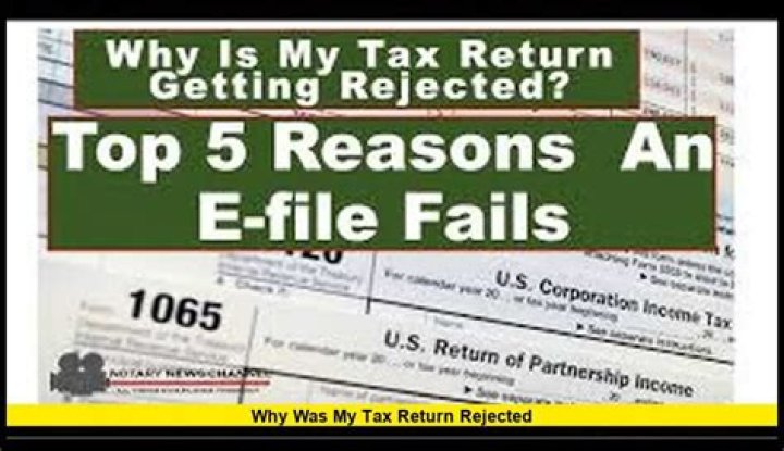 Why did the IRS rejected my AGI?