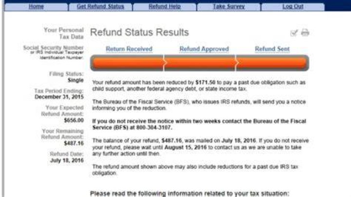 Why does my tax refund go down when I enter deductions?