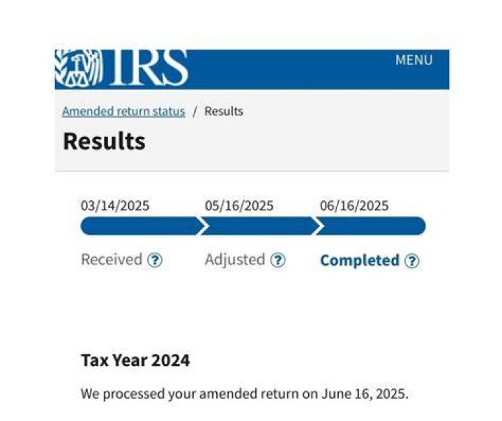 Why does my Turbo Tax Return Say amended?