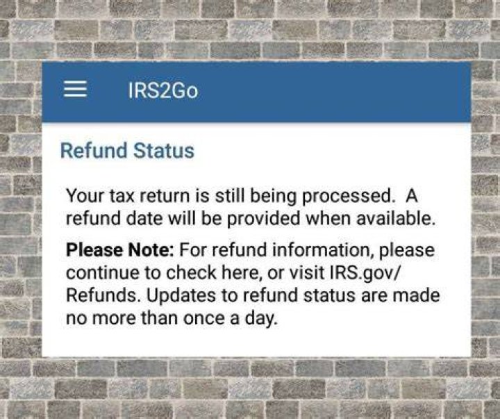 Why is my tax return still being processed?