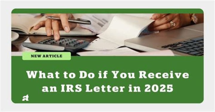 Why would you receive a letter from the IRS?